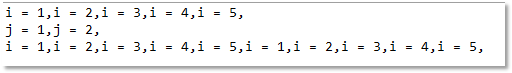 for循環(huán)嵌套