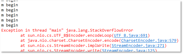 遞歸執(zhí)行結果