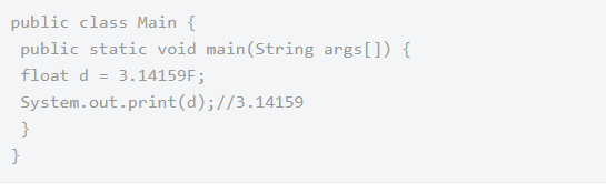Java基礎(chǔ)學(xué)習(xí)：java浮點類型常量