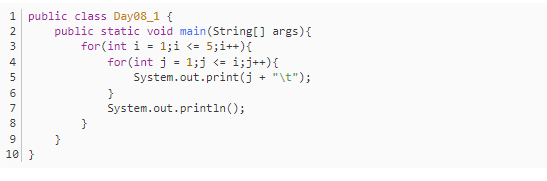 Java基礎(chǔ)學(xué)習(xí)：Java嵌套循環(huán)語句