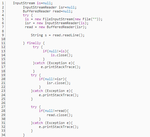 Java學(xué)習(xí)，java io流關(guān)閉