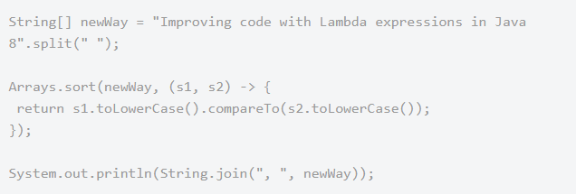 Java8新特性視頻，lambda表達式