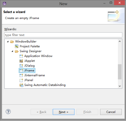 Eclipse開(kāi)發(fā)環(huán)境下Java可視化編程工具