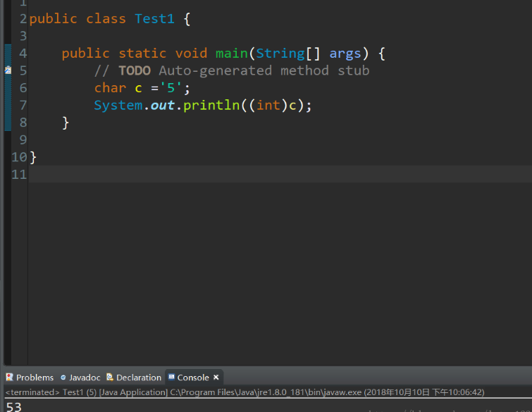 編程基礎(chǔ)，Java中字符類型轉(zhuǎn)換成各種類型