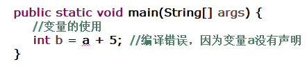 Java中變量的使用以及命名規(guī)則詳解