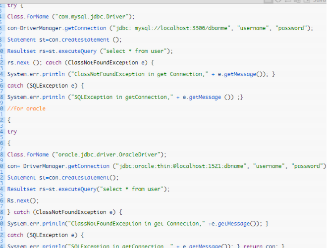 java連接數(shù)據(jù)庫練習題